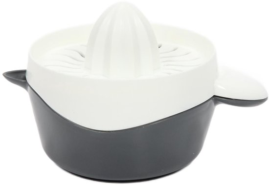 EH Excellent Houseware - Citruspers met een container met tuit, 17 x 12,5 x 10,5 cm - grijs van EH Excellent Houseware — afbeelding 4