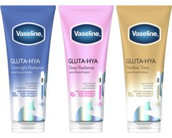 Vaseline - Gluta Hya - Set van 3 x 200ml - Voordeelverpakking