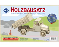 Pebaro Pebaro Houten Bouwset Kiepauto.