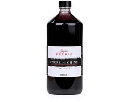 Jacques Herbin Oost-Indische Inkt - Zwart - 1000 ml