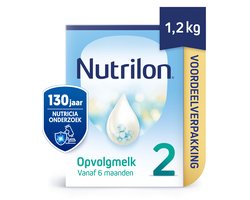 Nutrilon 2 Opvolgmelk Voordeelverpakking - Baby 6+ Maanden - 1.2KG