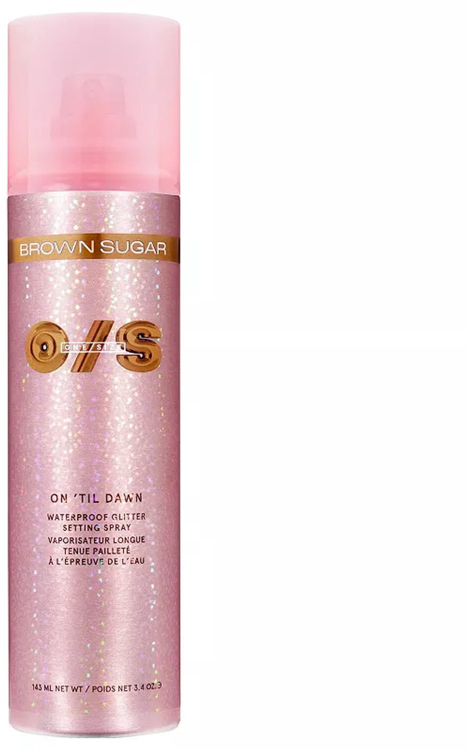 ONE/SIZE On 'Til Dawn Waterproof Glitter Setting Spray Brown Sugar