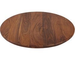 Pure Acacia Wood Lazy Susan 49 cm
