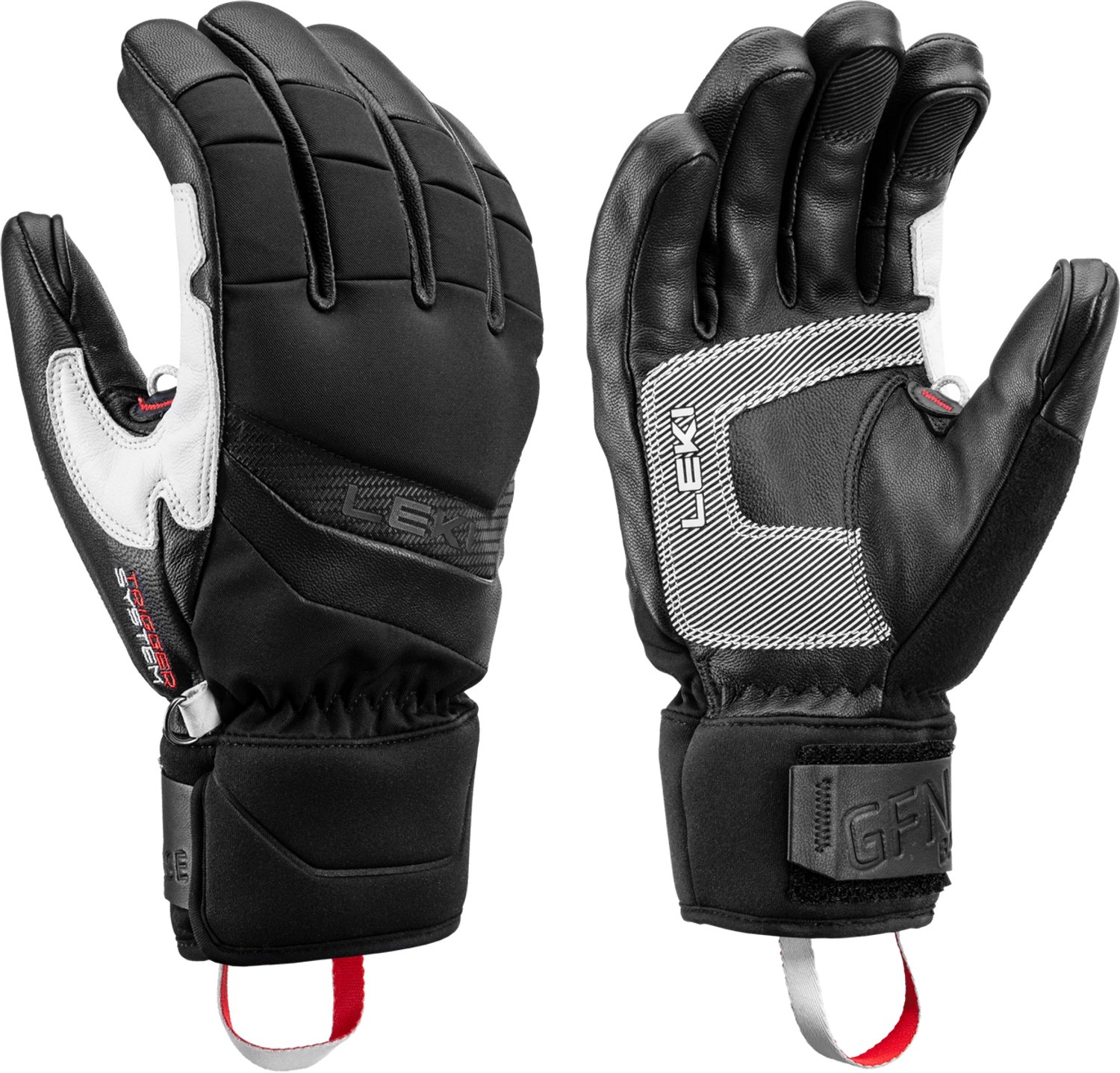 LEKI Griffin Base 3D Skihandschoenen - Zwart