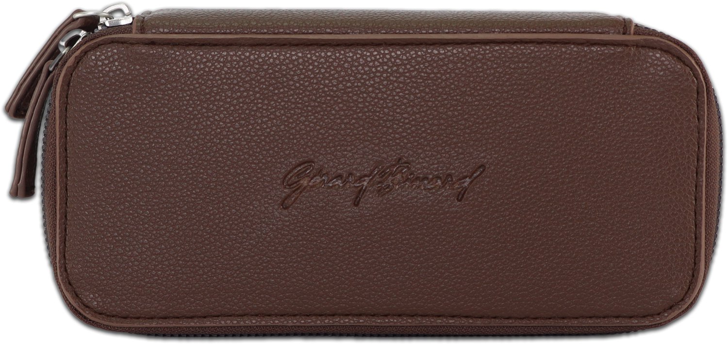 Gérard Brinard Beauty Case Klein Bruin, make up, opbergen, opmaken, sieraden