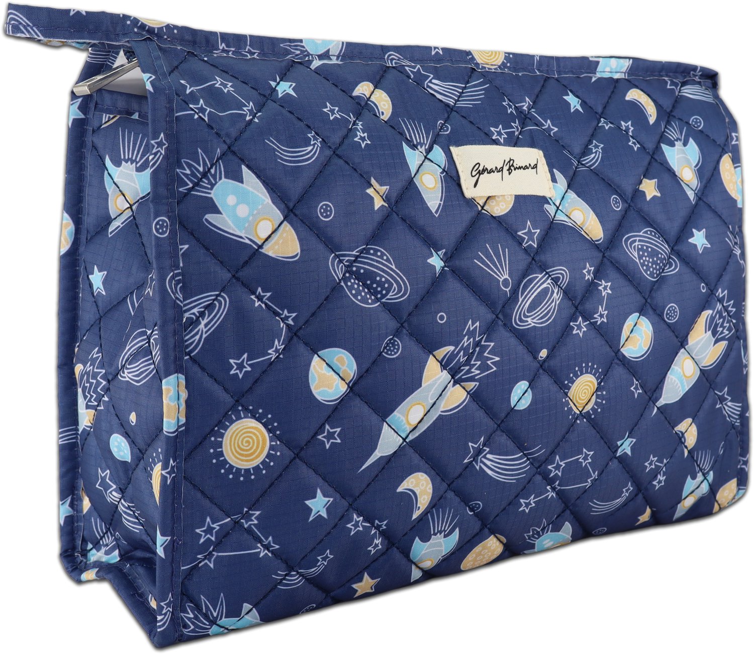 Gérard Brinard Kinder Toilettas Rakket Blauw, heelal, reizen, vakantie, koffer