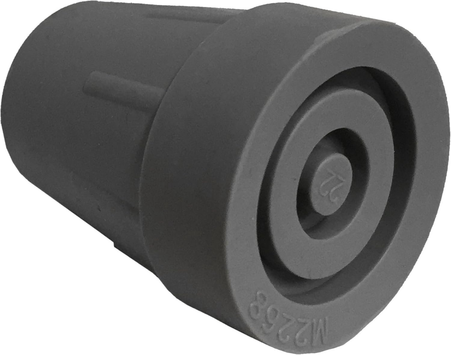 Grey Rubber Sleeve 22mm Pack of 4 for Walking Poles/Frames Stools - ShopVlot