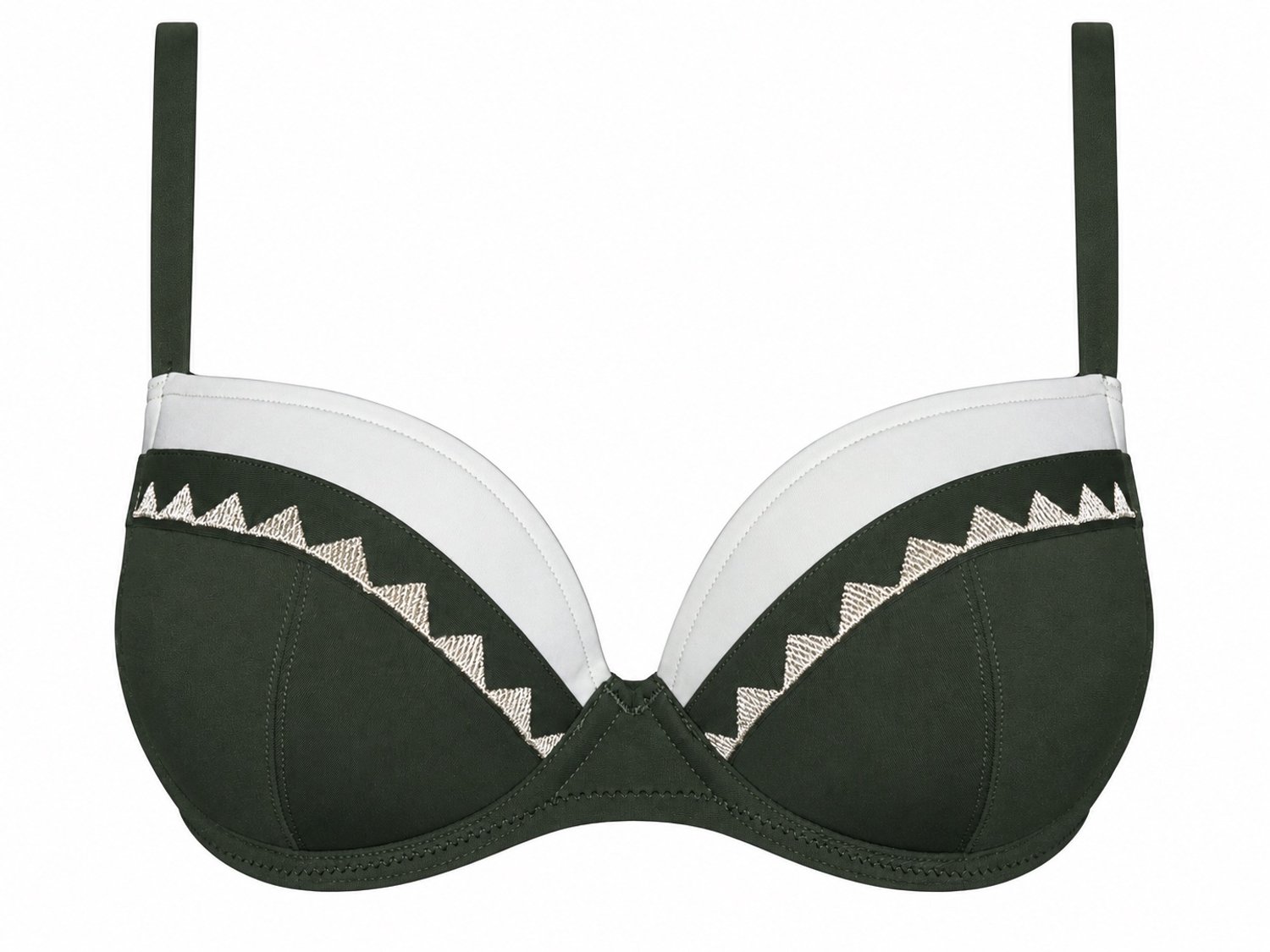 Marie Jo Swim Gina Bikini Top - Dark Olive Groen