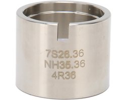 Movement Holder, Stainless Steel Good Fixing Movement Base Easy to Use Watch Repair Disassembly Movement Movement Holder for SKX007 NH35 36 7S26 7S36