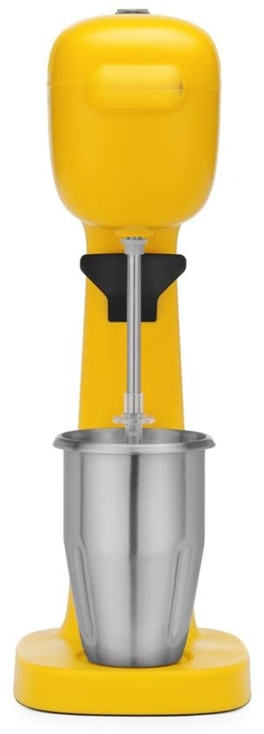 QEVA Milkshake Machine - Blender - Smoothiemaker - Geel - 17cm x 20cm x 49cm