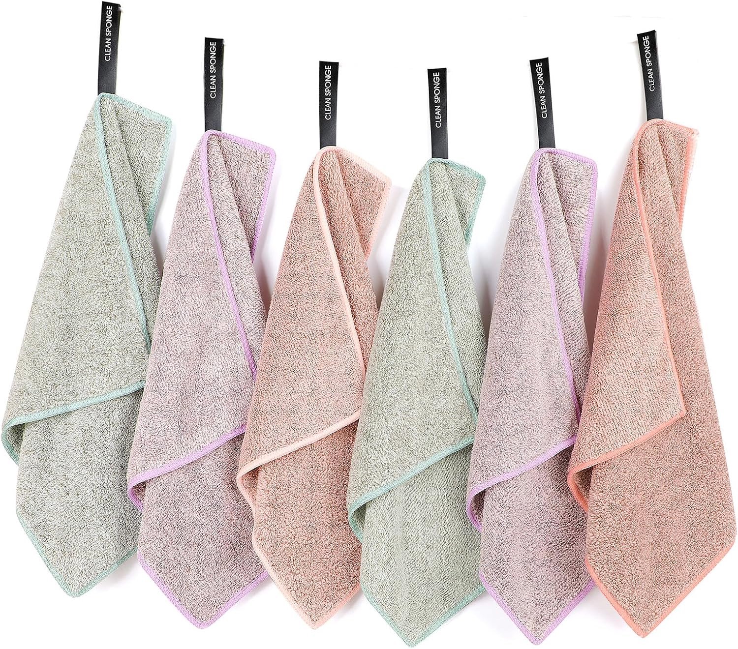 Herbruikbare microvezel handdoeken 30 x 30 cm - ultrazacht biologisch - voor gezicht en ogen - make-up verwijderen - ShopVlot
