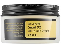 COSRX Advanced Snail 92 All in one Cream Original 100g - Korean Skincare - Alle Huidtypes - Glass Skin - Dagcrème - Nachtcrème