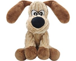 AEITPET Hondenspeelgoed, piepend knuffeldier voor kleine en middelgrote honden, duurzaam pluche speelgoed, schattig - ShopVlot