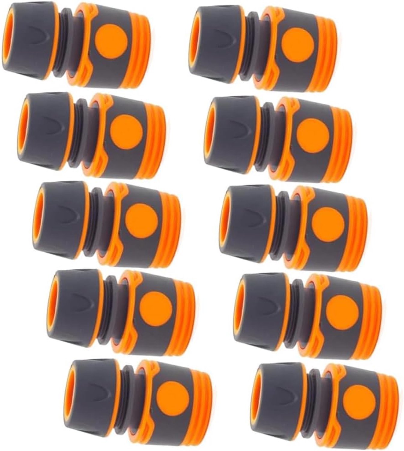 Pack of 10 Garden Hose, Quick Coupling, Hose Connector, Garden Hose, 1/2 Inch Plastic Hose Coupling for Home, Water Tap - ShopVlot