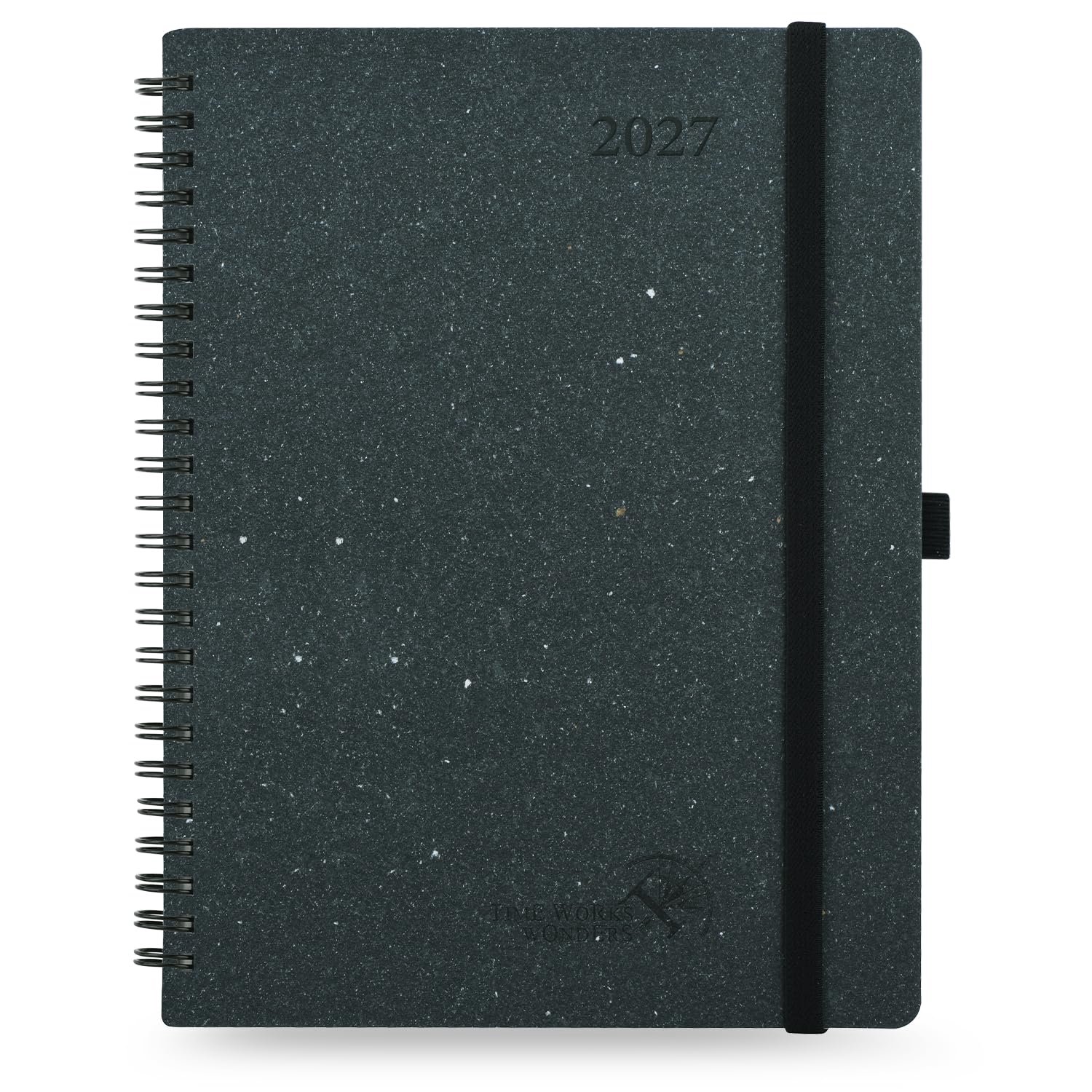POPRUN Agenda 2027 Weekplanner ca.A5 1 week 2 pagina's, spiraalboek