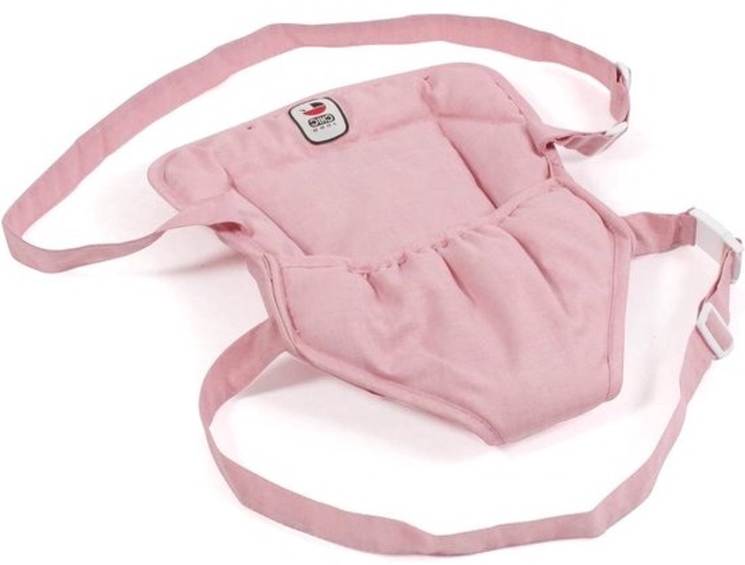 Poppendrager - Babydrager - Poppen Vervoeren - Verstelbare Banden - Tot 55 cm - Roze
