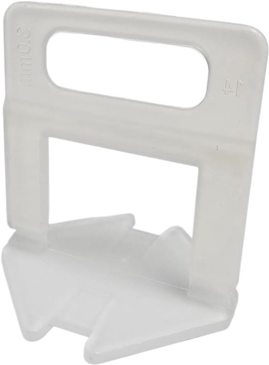 Treklussen Tegel Leveller - Tegel Leg Systeem - Vlakke Tegels Leggen - Nauwkeurige Afscheureigenschappen - 3 mm 500 stuks - Transparant