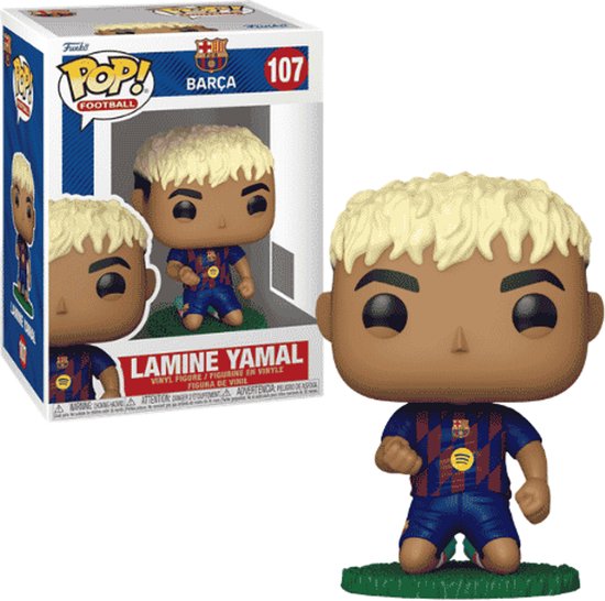 Pop Football: FC Barcelona - Lamine Yamal - Funko Pop #107 — cadeau in Spellen & Speelgoed - foto 3