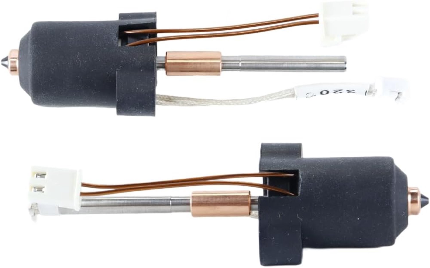 3D printer hotend - hoge doorstroming koperlegering nozzle - geïntegreerd ontwerp - voor consistente printresultaten - ShopVlot