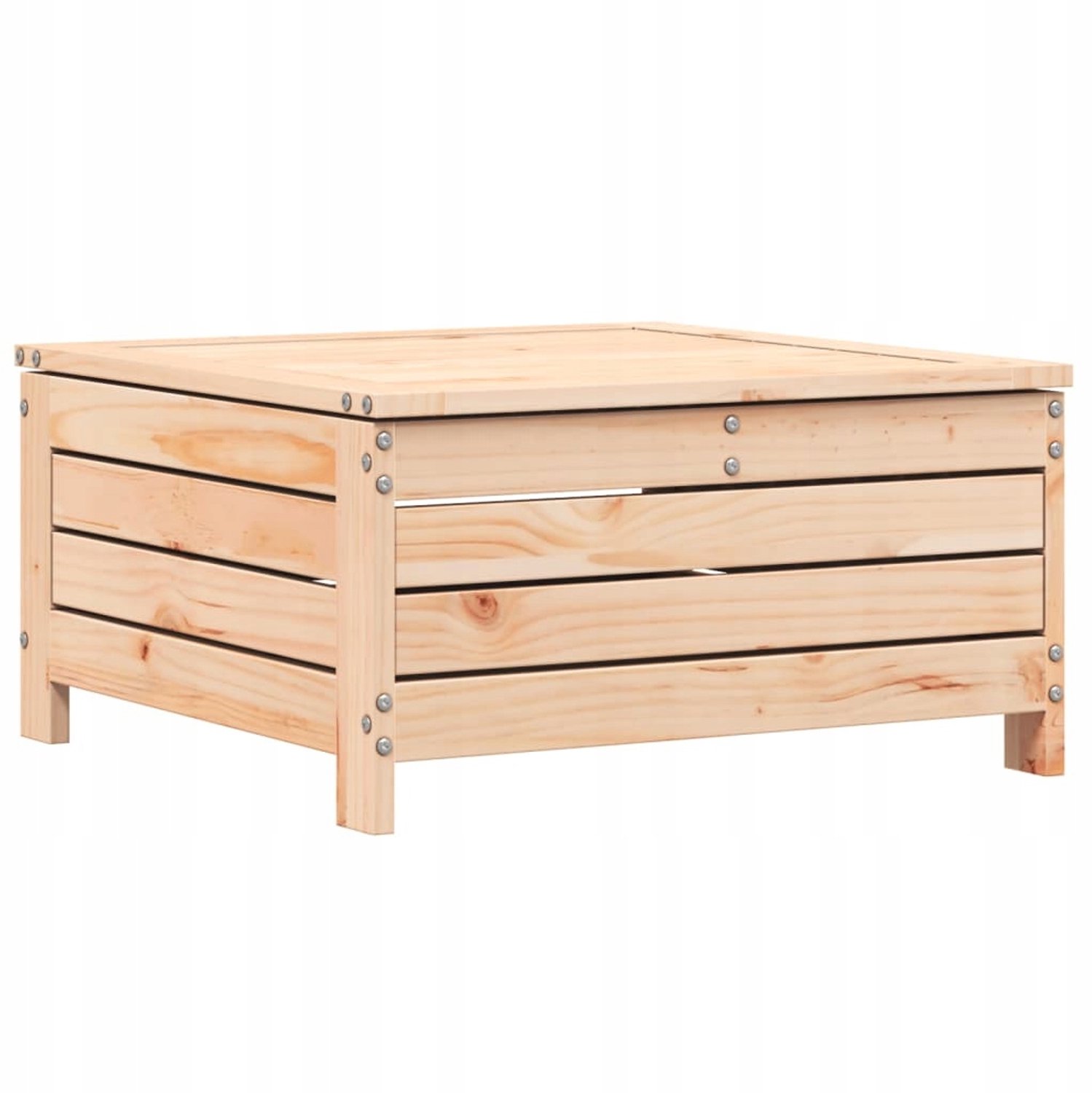 Houten Tuinpouf - Comfortabel Zitje voor Balkon, Terras en Tuin