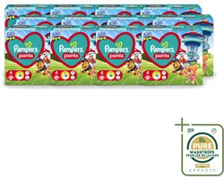 12 x Pampers – Luierbroekjes – Pants Paw Patrol Maat 4 – 72 Luiers - Wasstrips - Baby Luier - Luierbroek - Droge Luier - Luier Voor Baby - Luier Met Print
