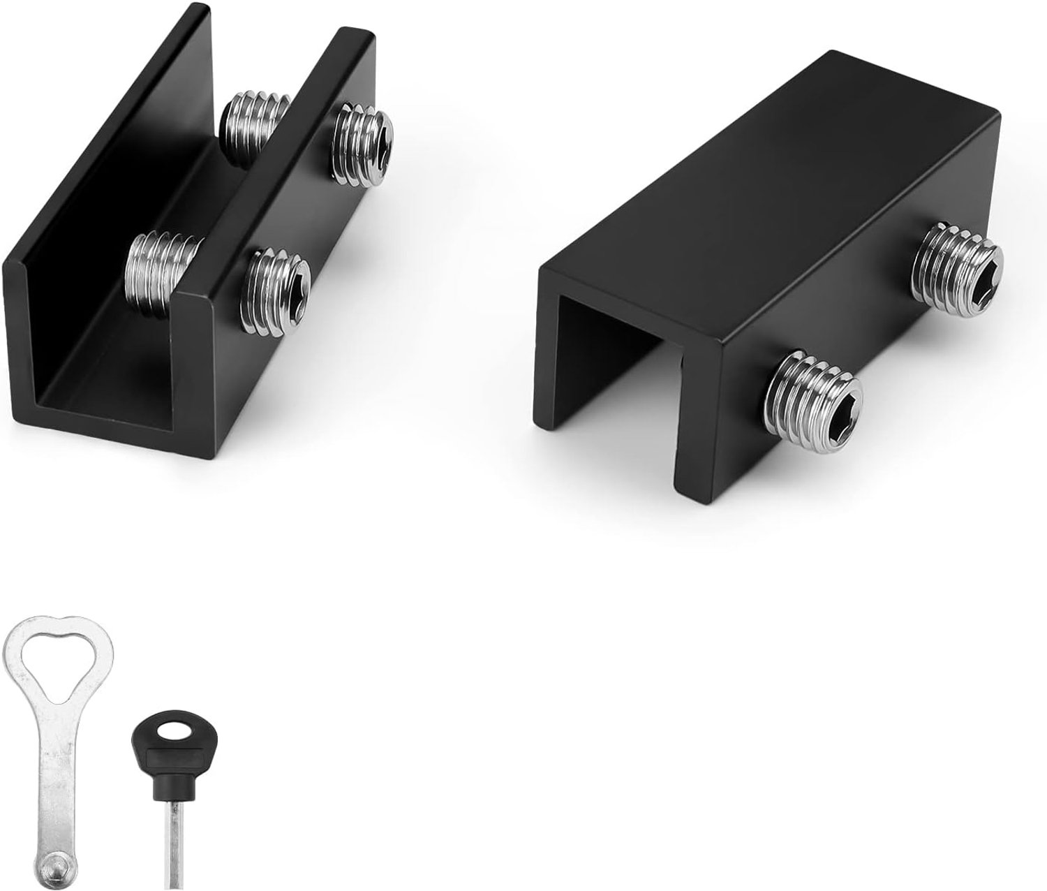 SnelShoppen - Sliding lock voor ramen en deuren, verstelbare raamsluiting, veiligheidsslot voor schuifdeuren en ramen, duurzaam materiaal, optimale in