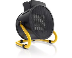 Brandson 303848 Bouwkachel - 3000 W - 2 warmtestanden - Instelbare thermostaat - Ventilatorstand -…