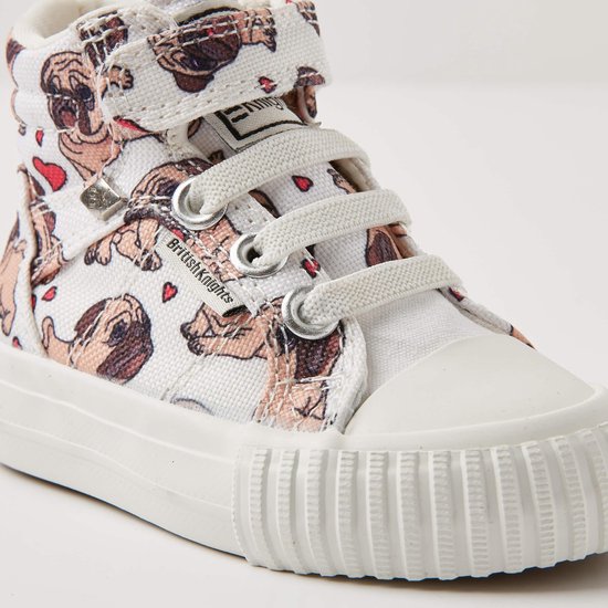 British Knights DEE Baby meisjes sneakers hoog - Gebroken wit - maat 27 |  Bestel nu!