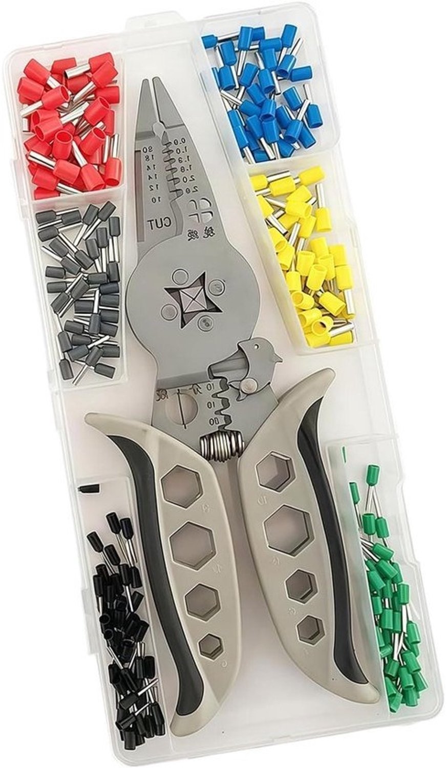 Duty Wire Crimper en Stripper voor Netwerken met Ergonomische Handvat Crimper Networking Tang Kabel