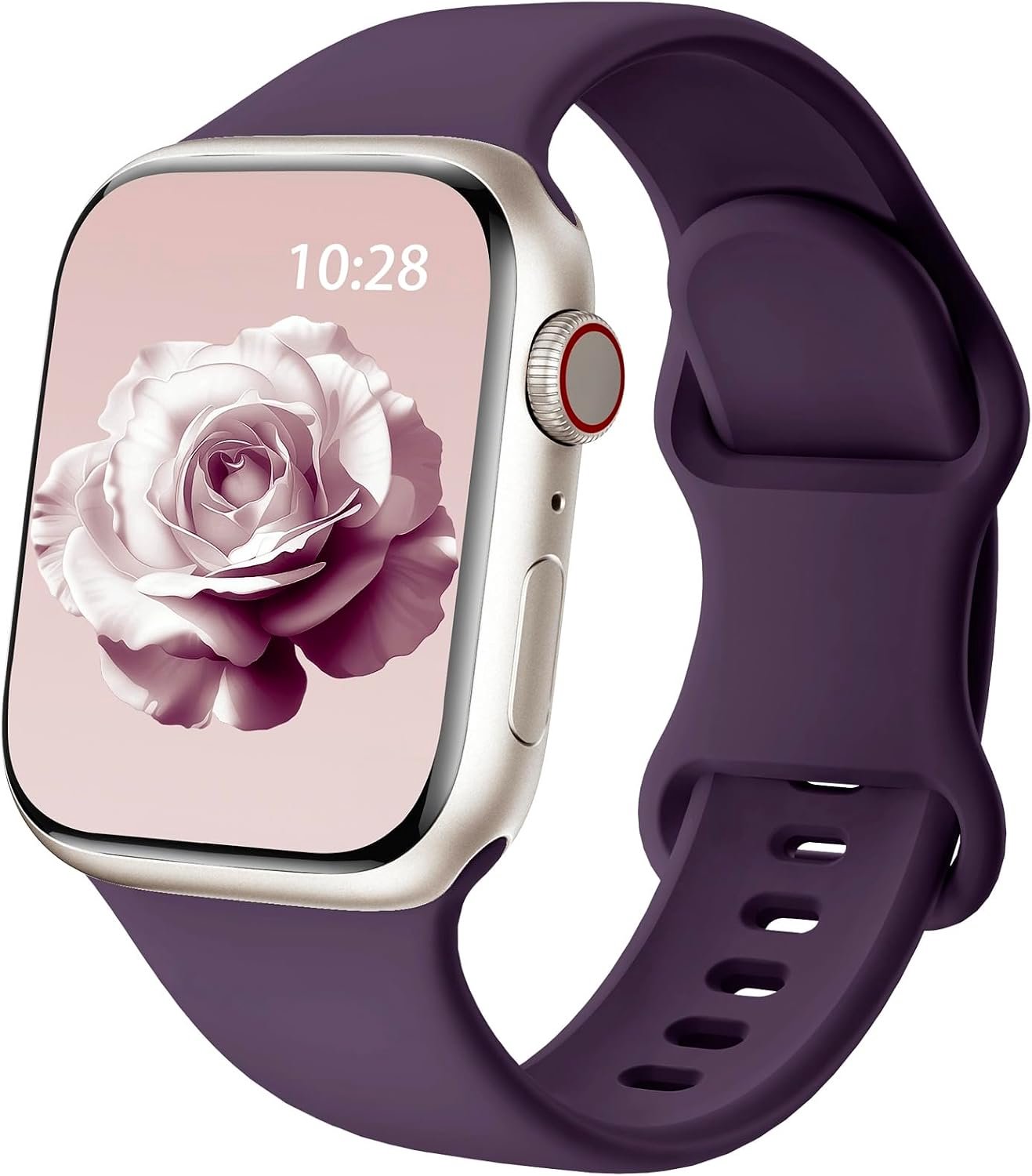 Siliconen sportband 38 mm 40 mm 41 mm 42 mm - comfortabel - duurzaam - ideaal voor sport - Homevero