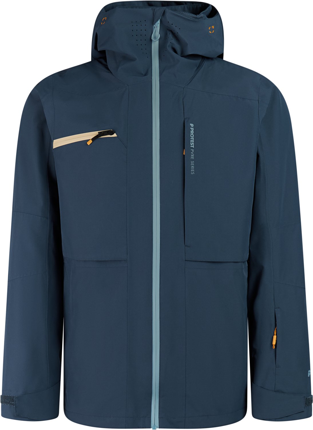Protest PRTBennie Skijas Heren Waterkolom 20K Skipasvak Winterjas Marineblauw
