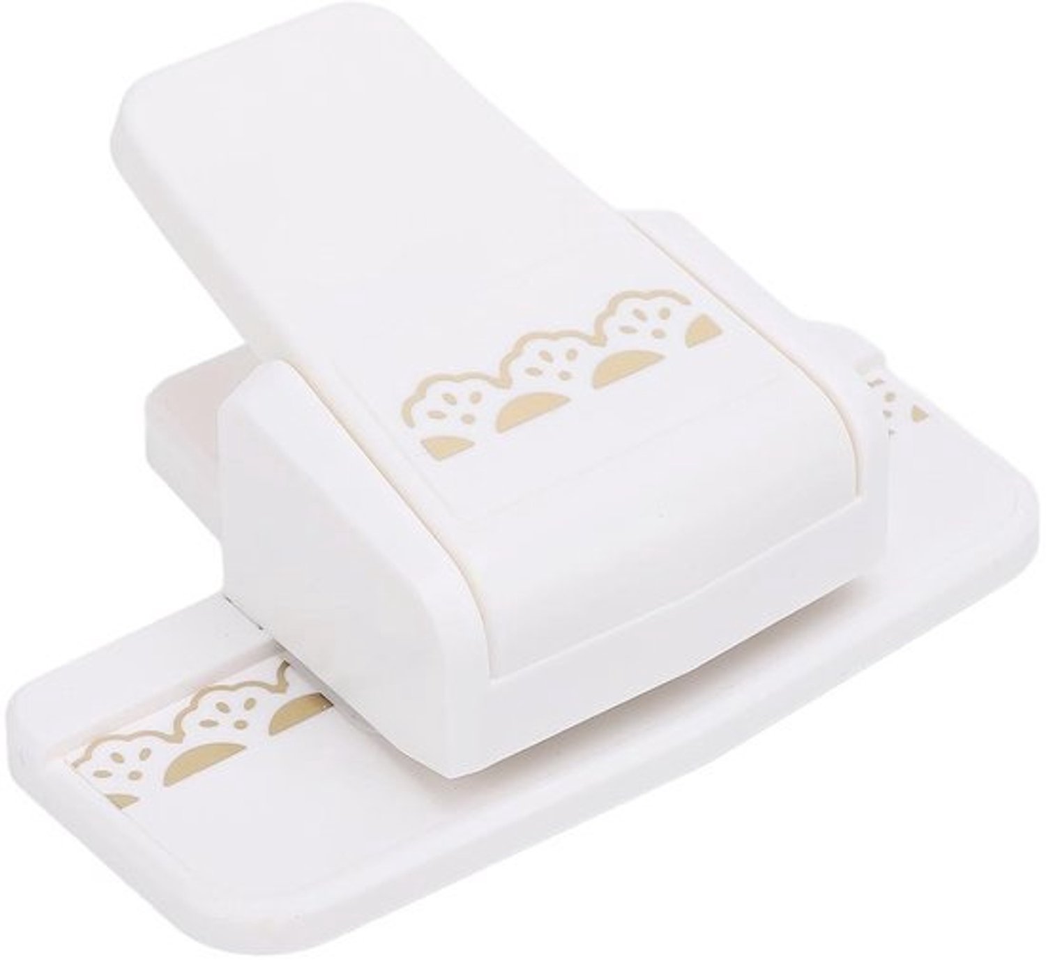 Papier Snijder - Randpons - Kaarten Maken - Lace Rand Effect - 120-220G Papier - Blauw