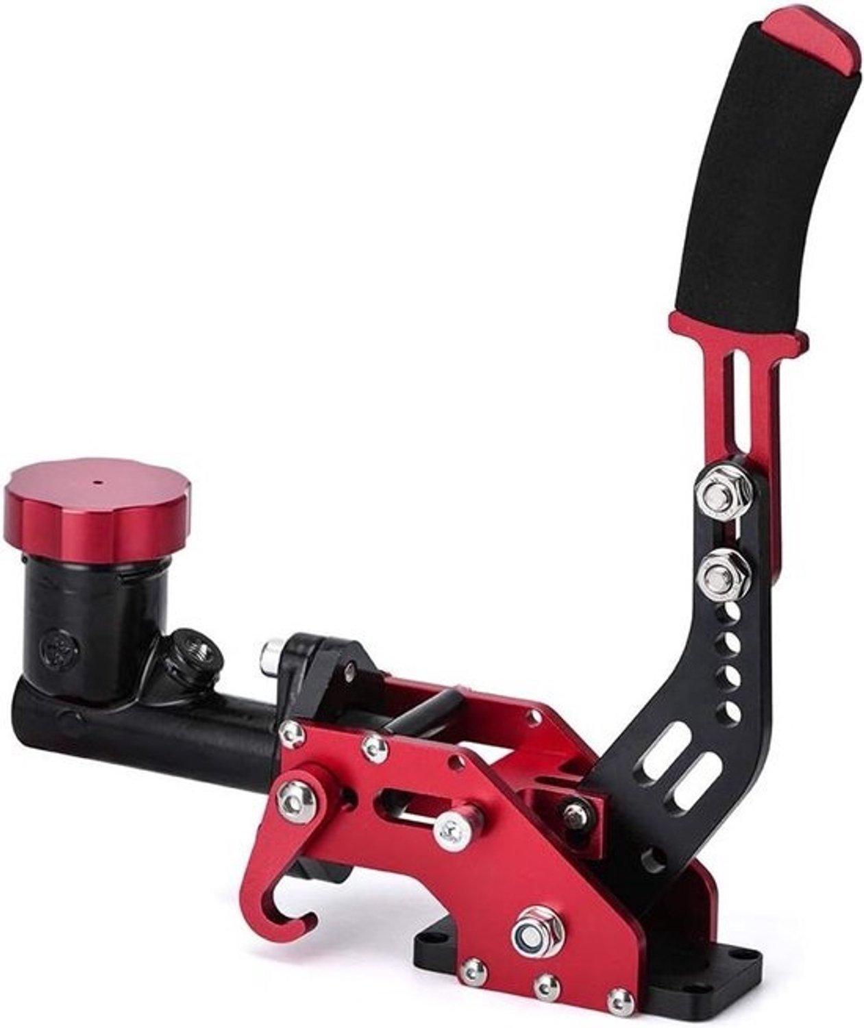 Hydraulische Drift Handrem - Hydro E-Brake Rally - Voertuig Zijwaarts Glijden - Verstelbare Hefboomhoogte - 0.75Bar Hoofdcilinder - Rood