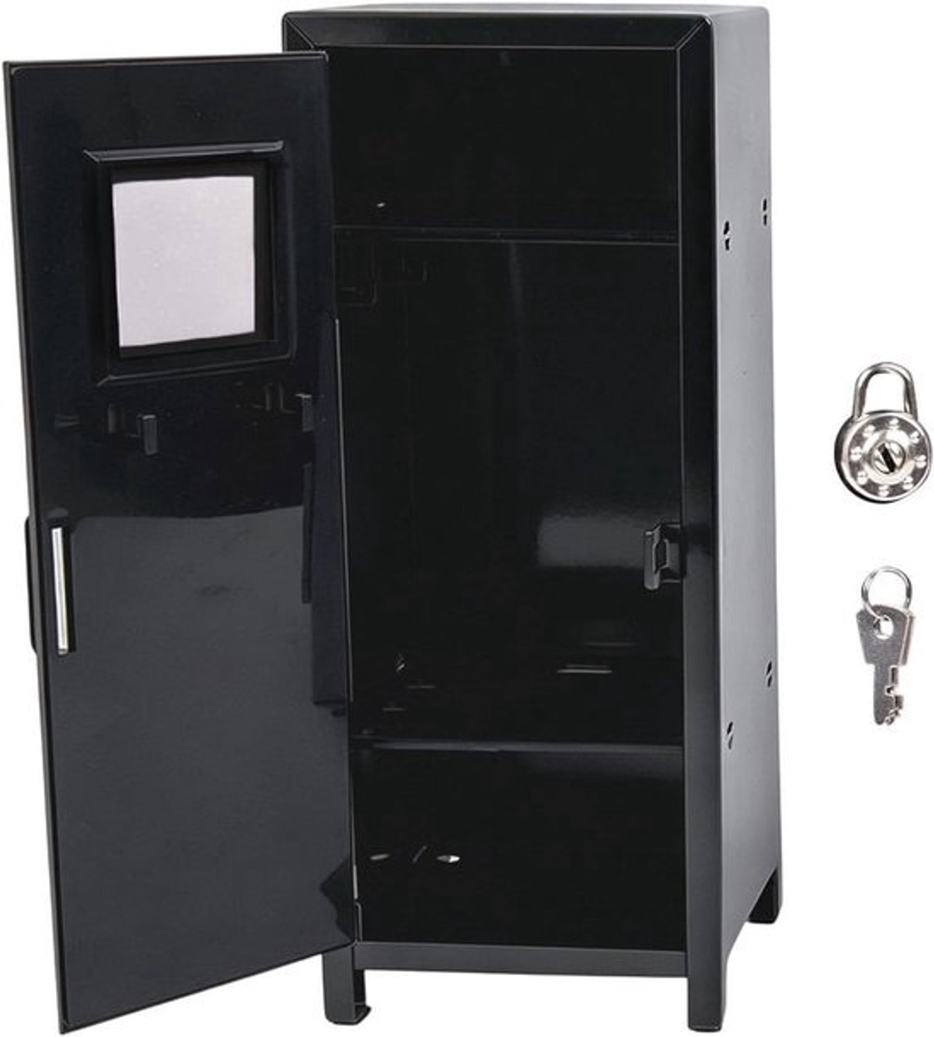 Persoonlijk Metalen Kluisje - Mini Opbergbox - Veilig Spullen Opbergen - Betrouwbaar Sleutelslot - 11.8 x 12 x 11.8 cm