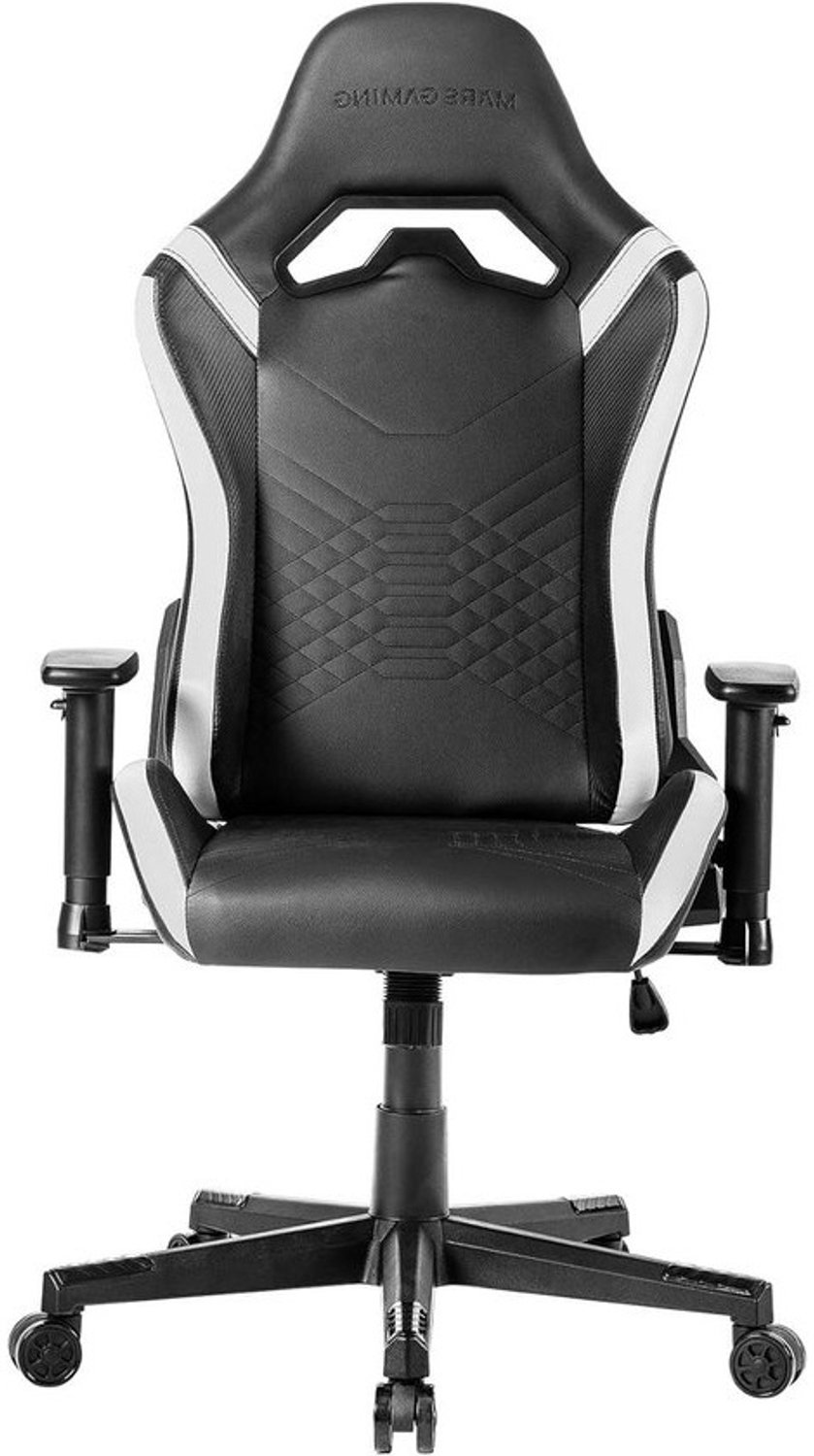 Gaming Stoel - Bureaustoel Ergonomisch - Comfortabel Gametijd - Verstelbare Rugleuning - 150kg Draagvermogen - Wit