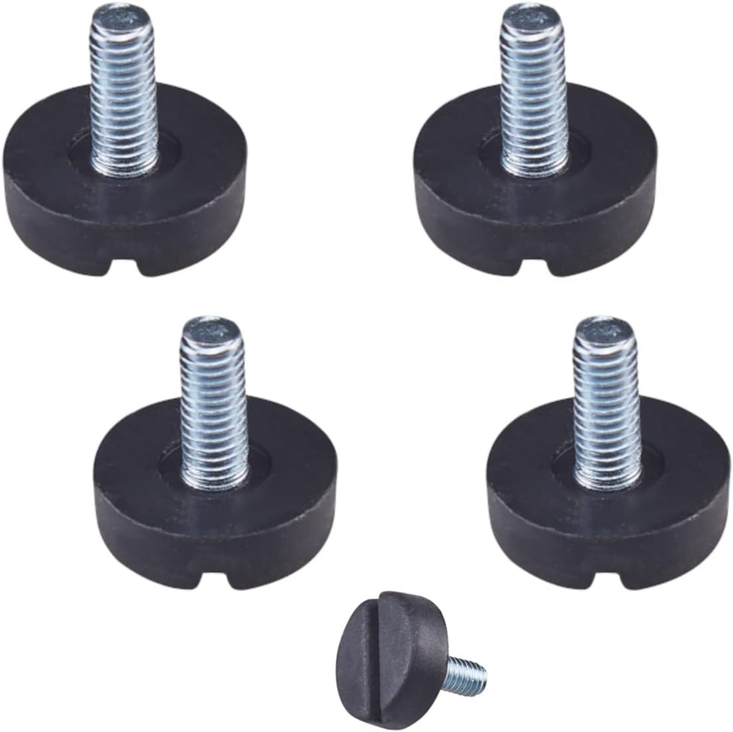 Meubelpoten 4 x Verstelbaar - Metalen Voeten voor Meubels - Stevige Basis - Perfect voor Sofa en Tafel - ShopVlot