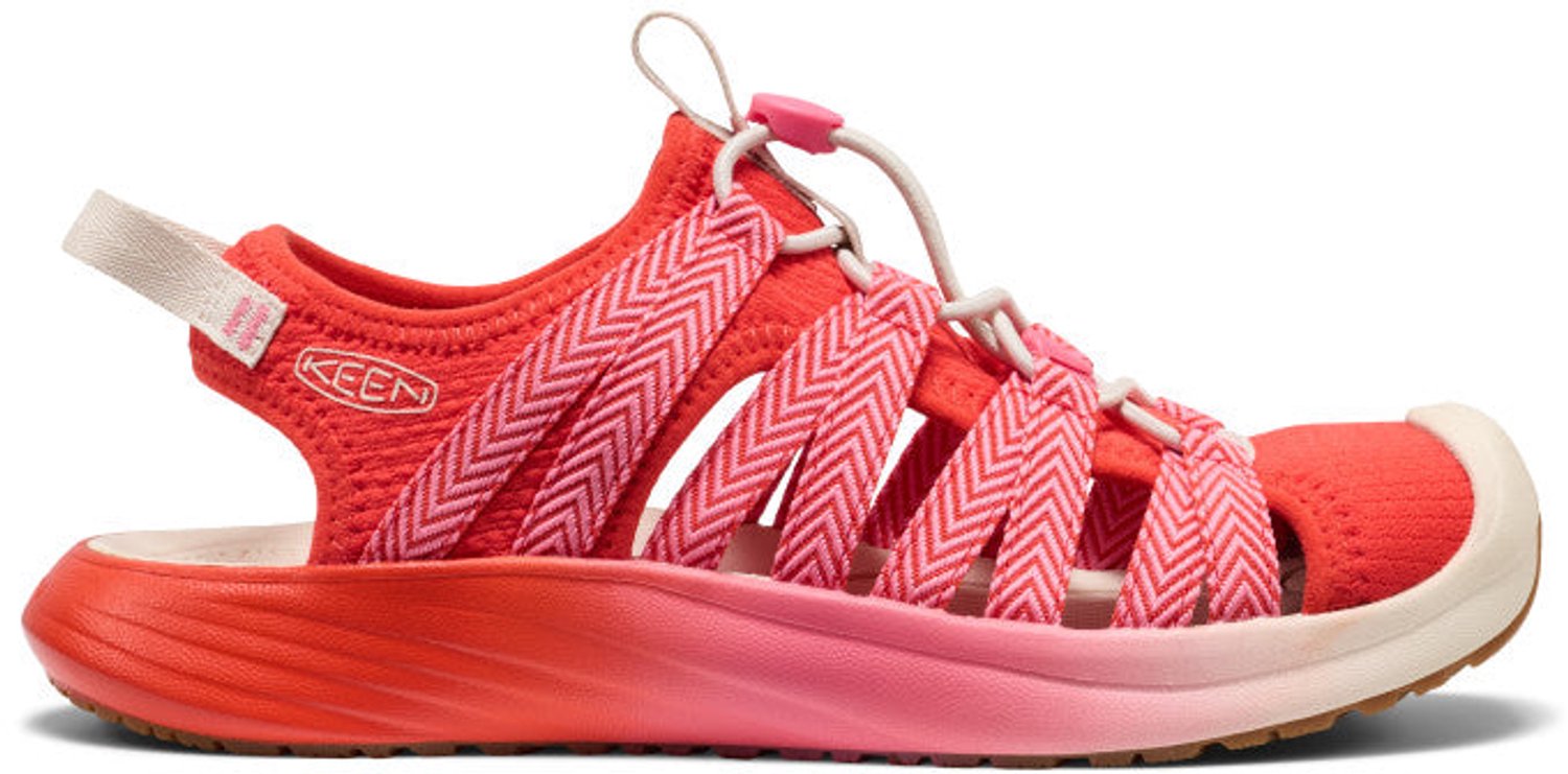 Whisper Lite Dames Wandelschoenen Mesh Rood