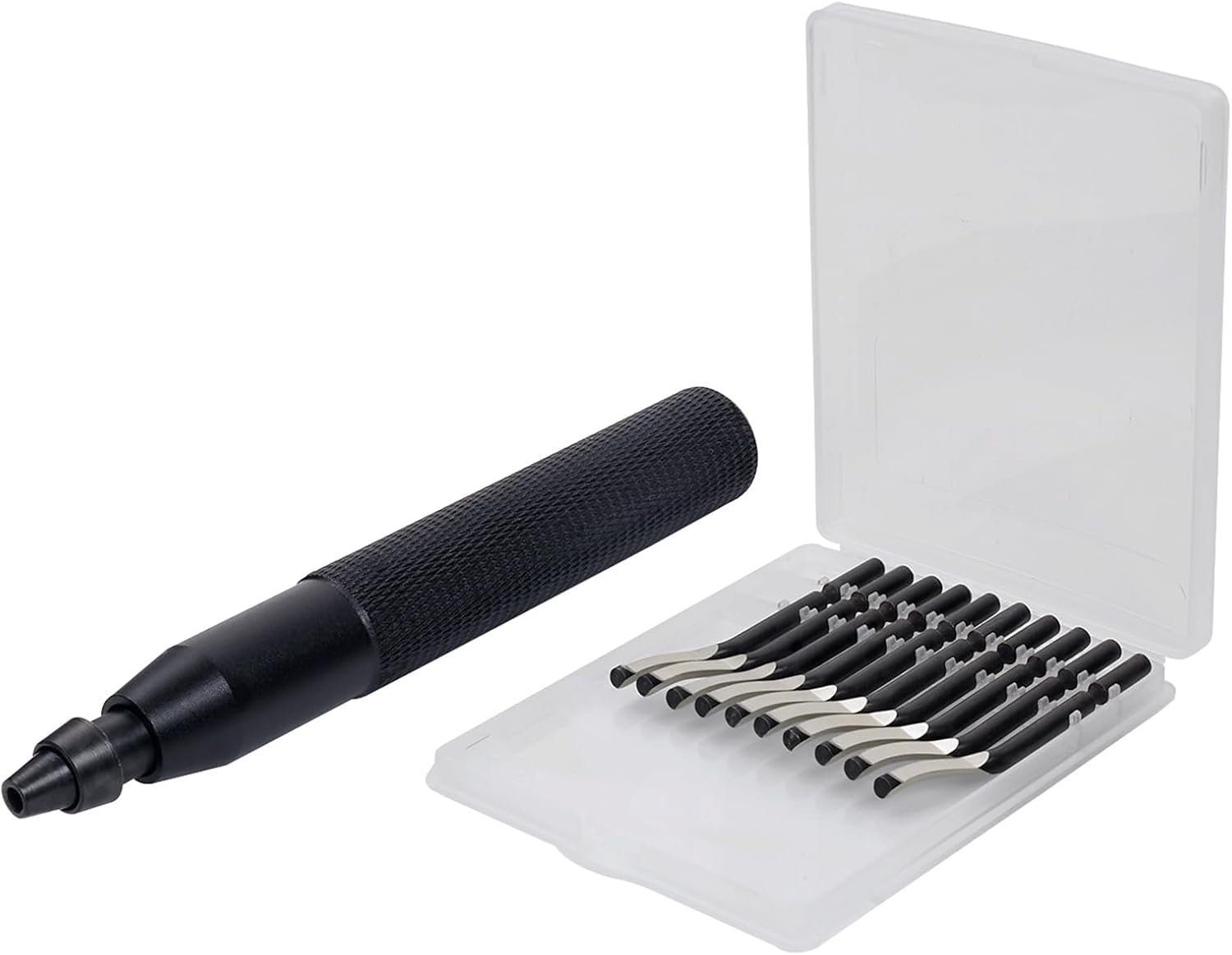 Ontbraamgereedschap set - metalen handvat - 360 graden draaiblad - voor een gladde afwerking - ShopVlot
