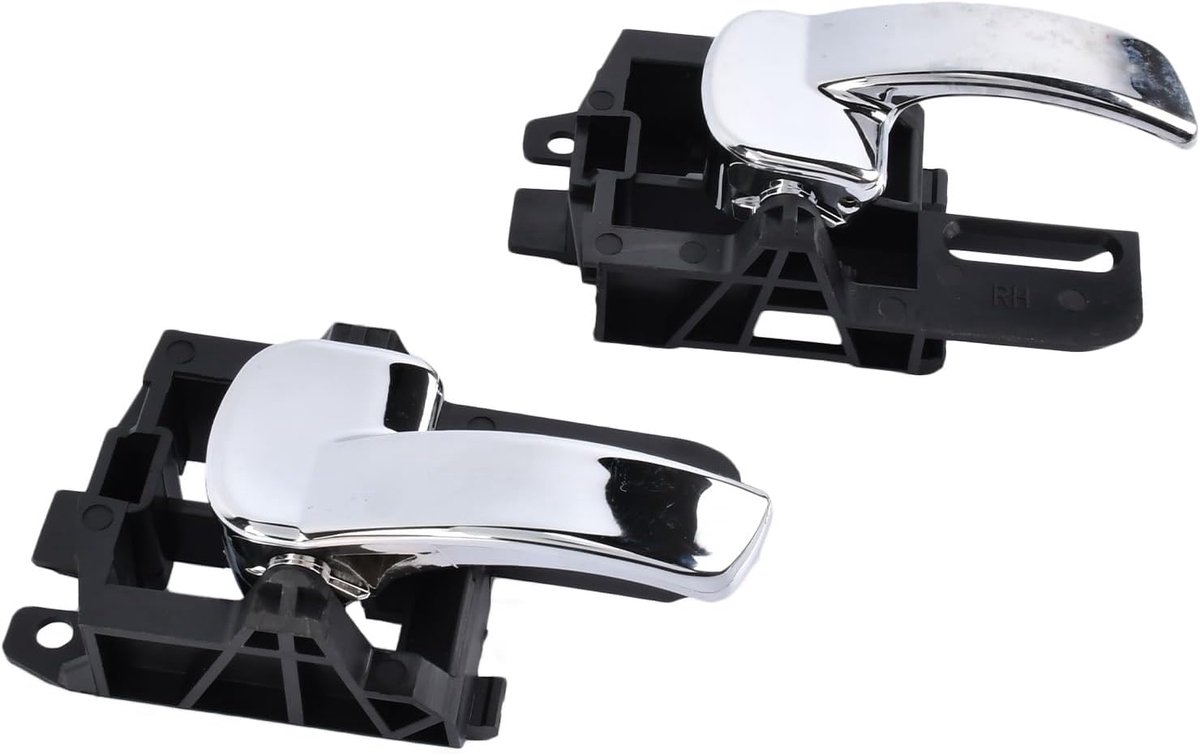 Interior Door Handle Replacement for Nissan Qashqai J10 NJ10 JJ10E Car Interior Chrome Door Handle Left & Right - ShopVlot