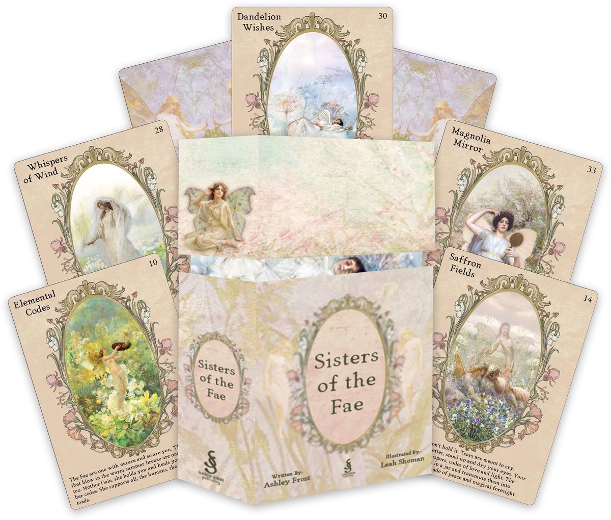 Sisters of the Fae: Explore the portals of the fae and fly into the earthly realms (33 Full-Color Cards and 80-Page - ShopVlot