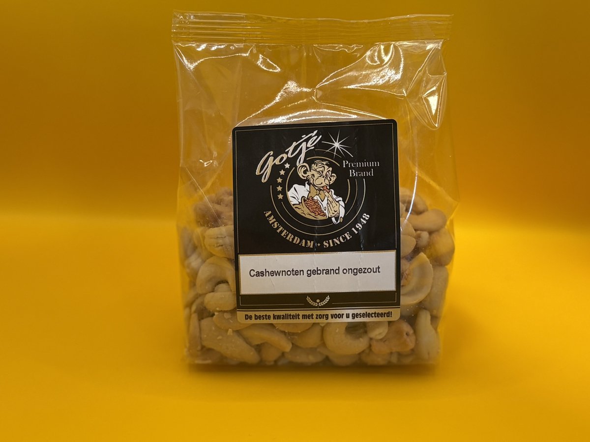 Jan Gotjé Noten - Cashewnoten XL ongezout 3 x 200g