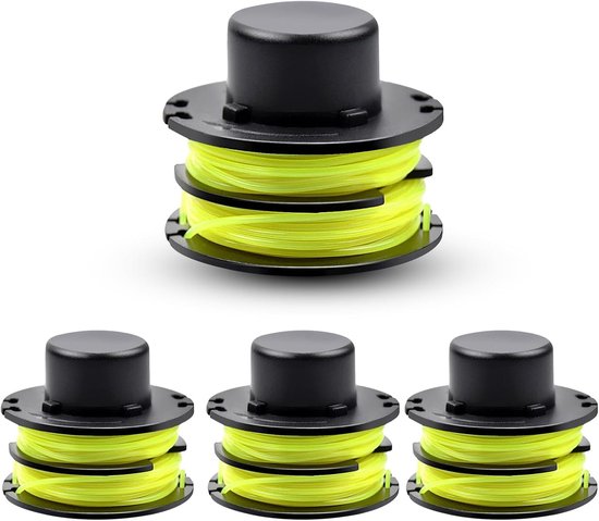 Vervangende Graskanttrimmer Spoelcover met 2 Caps en 2 Veertjes voor Diverse Modellen, Ideaal voor Tuinonderhoud en Graskanten Trimmen — afbeelding 3