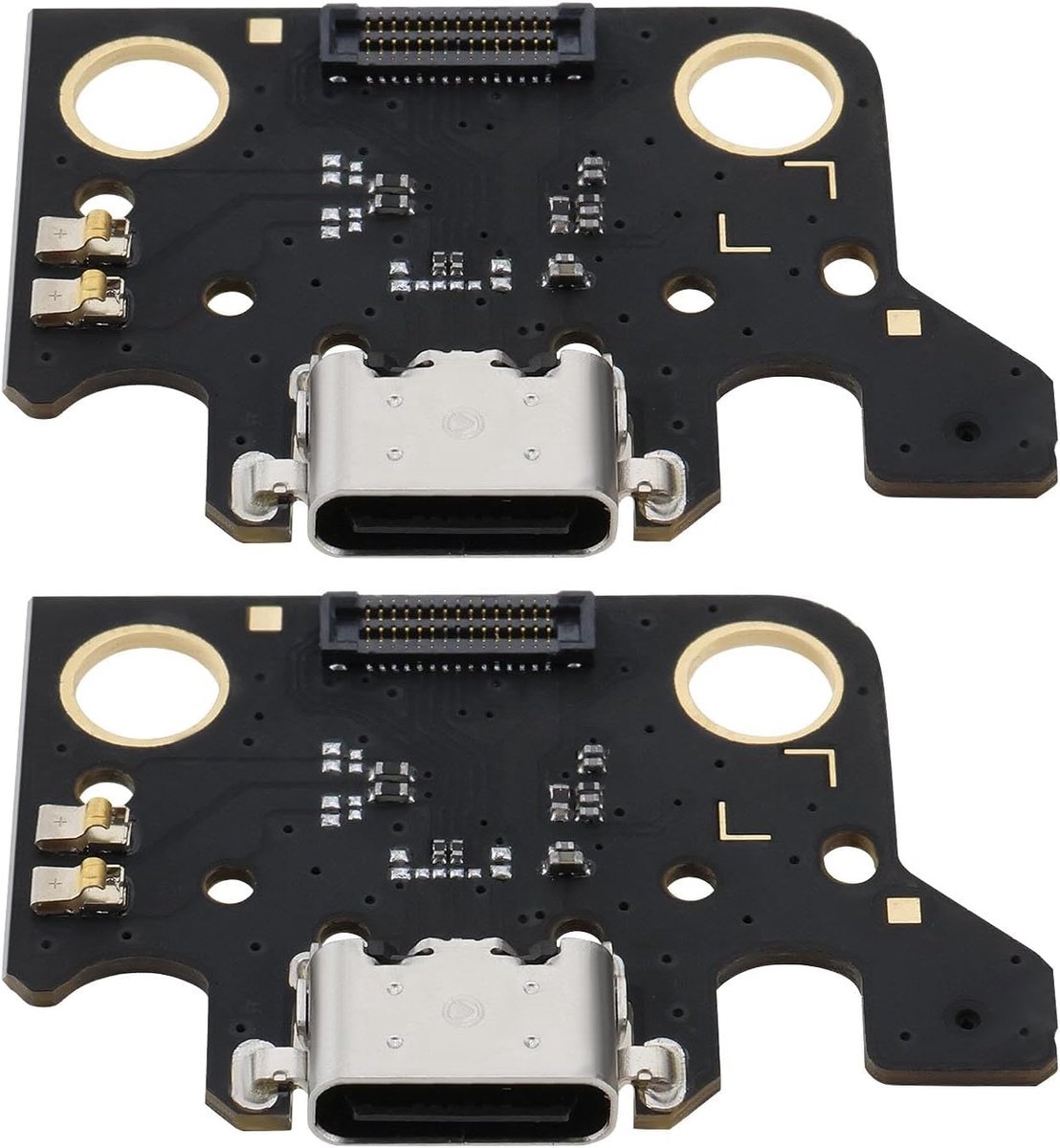 Type-C USB oplaadpoort dock connector set - vervangingsonderdeel - compatibel met Samsung Galaxy Tab A7 - ShopVlot
