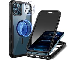 Seacosmo Beschermhoes voor iPhone 12 Pro Max, zwart