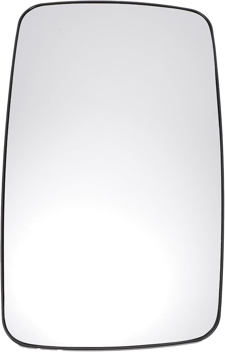 Auto Buitenspiegel Rechts Boven Deel Spiegelglas Vervanging Met Achterplaat Convex Verwarmd Wit Glas voor Mercedes Sprinter 1995-2006