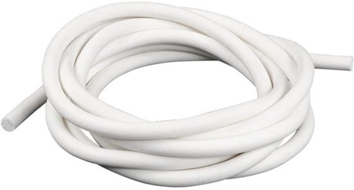 Ronde afdichtstrip van 9 mm - 5 m lange siliconen schuimafdichting voor voegen, wanden en deuren