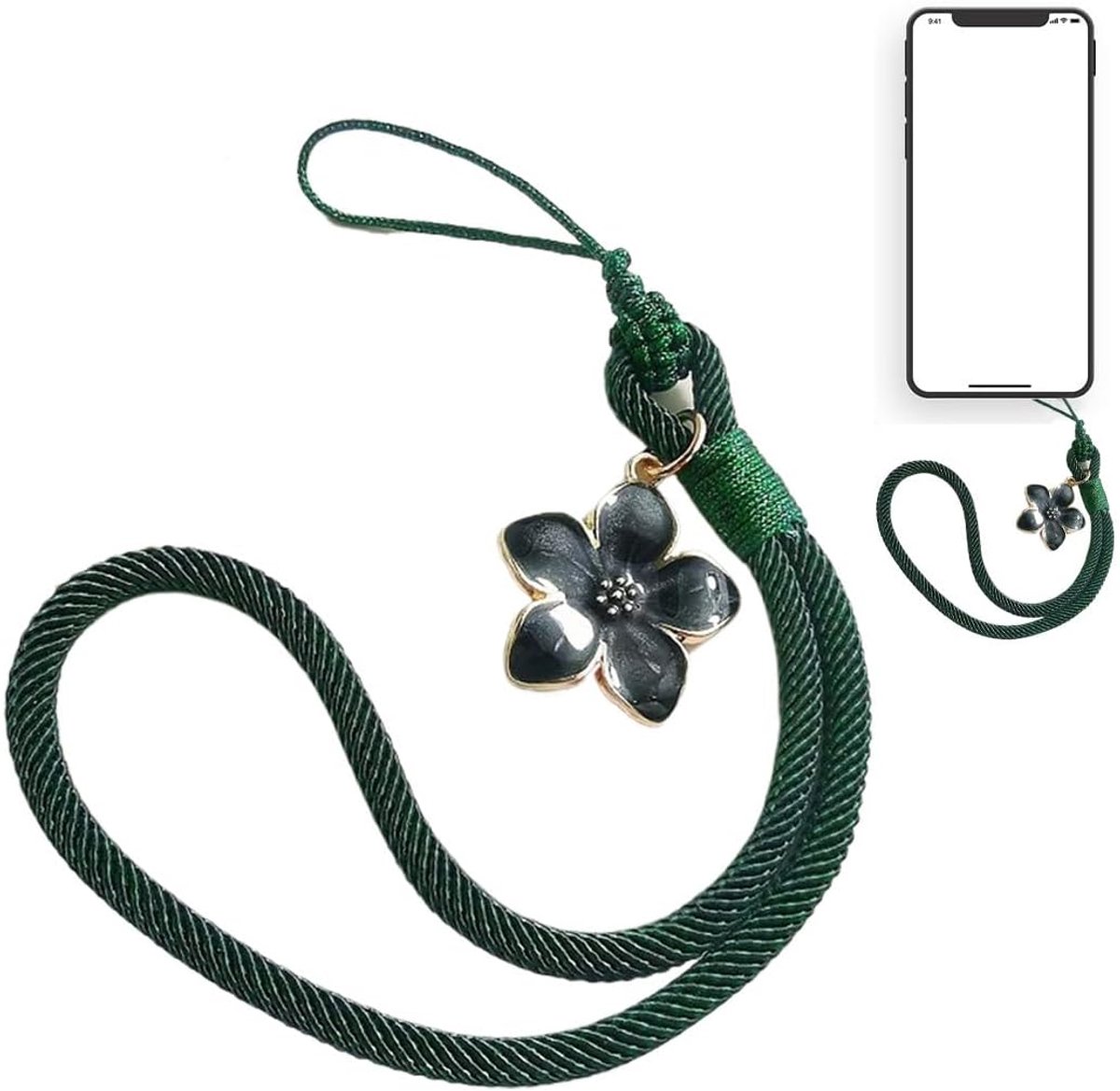 Telefoonhanger - Sieraden voor Telefoon - Charm voor Vrouwen en Meisjes - Handige Draagoplossing - ShopVlot