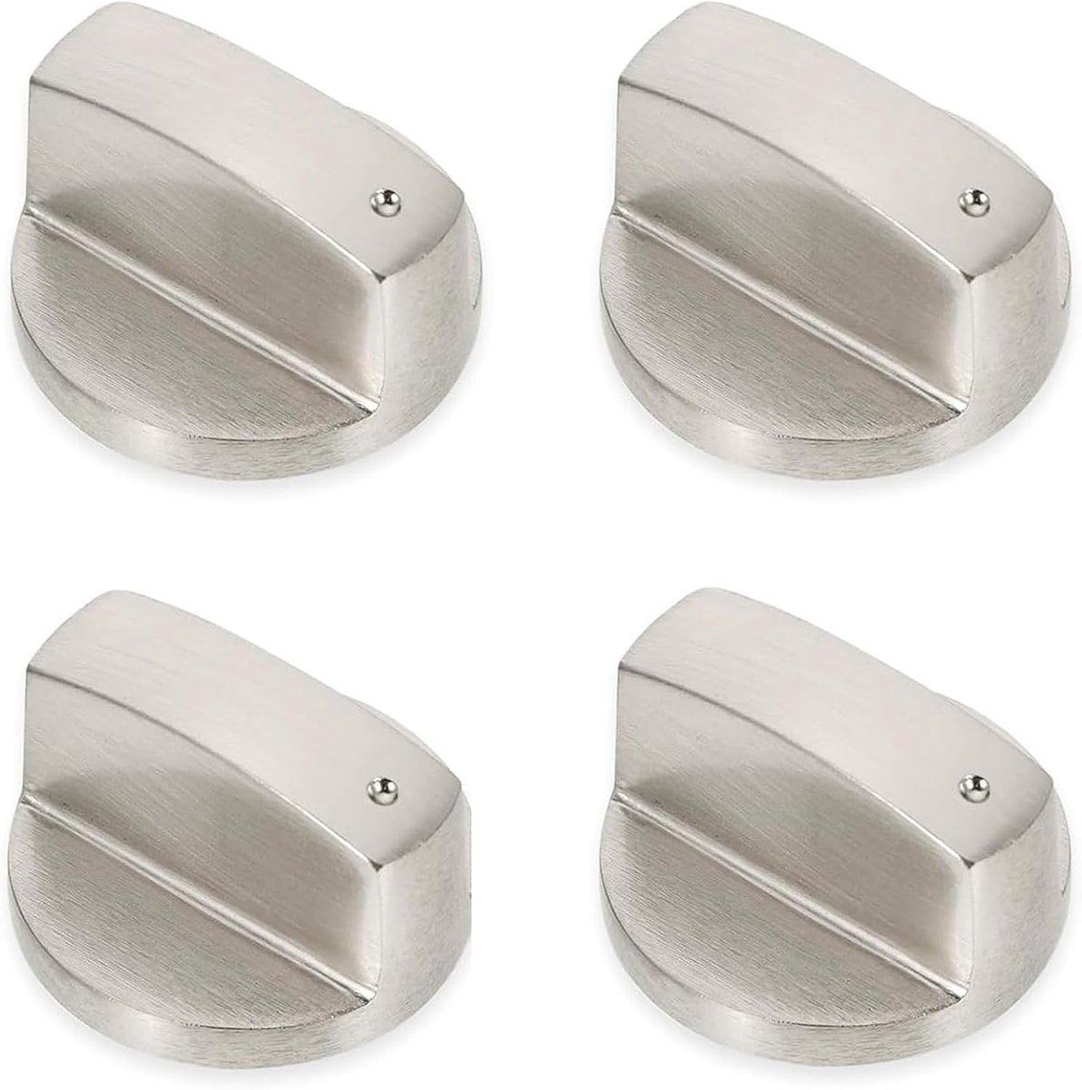 Gas draaiknop 6 mm - metalen knoppen - universele ovenaccessoires - perfect voor de keuken - ShopVlot