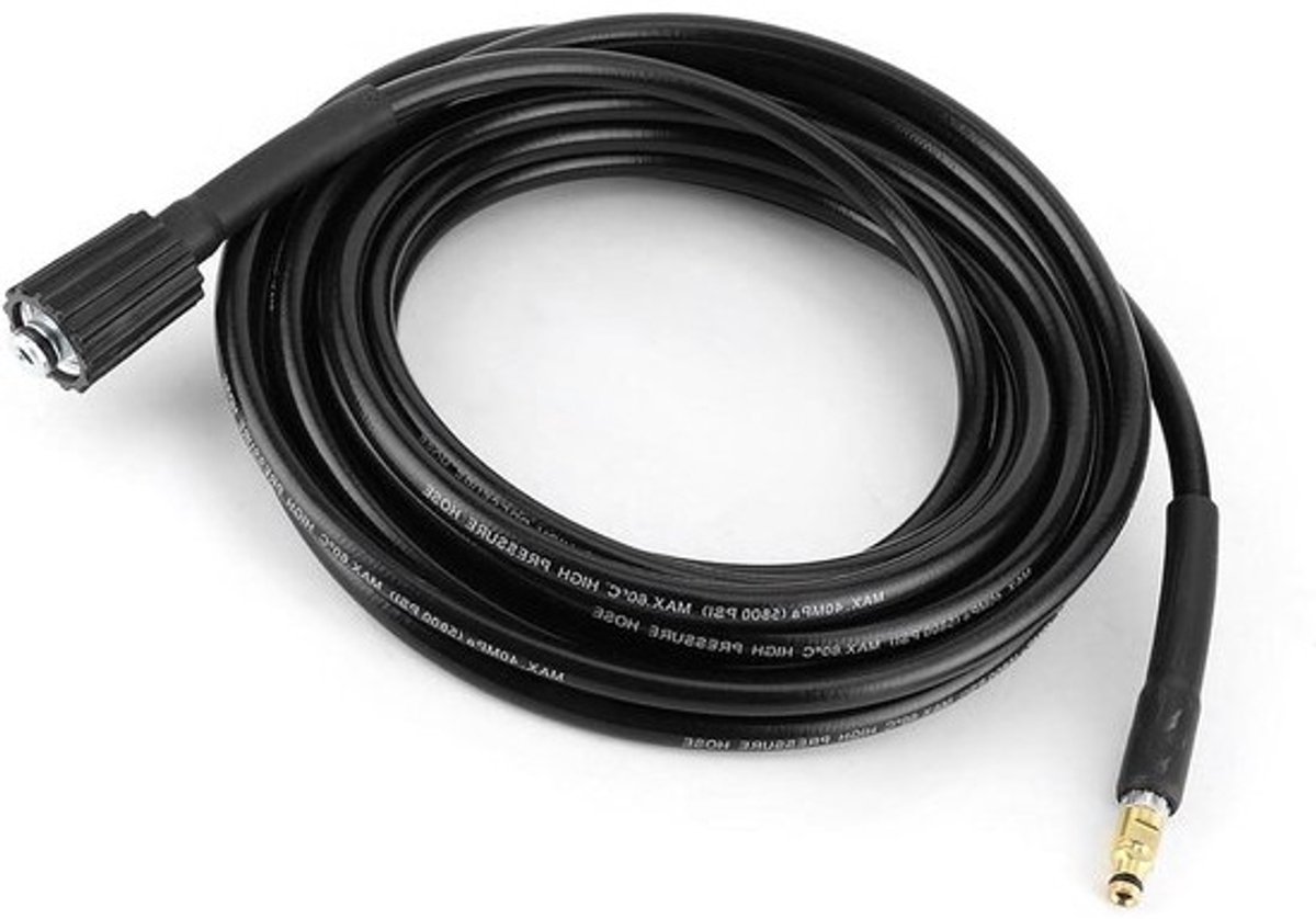 Hogedruk autowasmachineslang, 40MPa 5800PSI, K2 K3 K4 K5, 6 meter, rubberen pijp