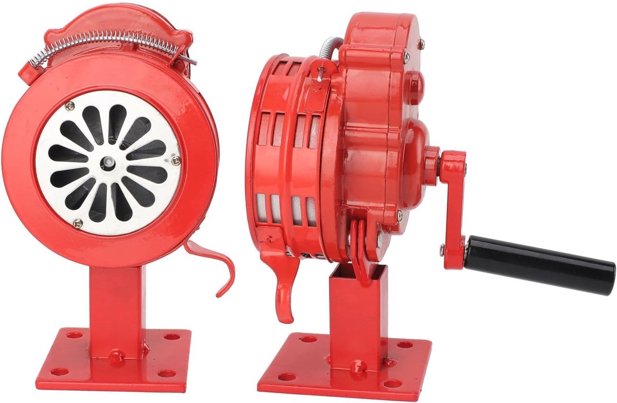 Luchtalarm Sirene 110dB - Aluminium Legering - Compact en Draagbaar - Effectieve Waarschuwing bij Nood - ShopVlot